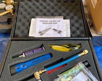 Clip light for 50 blue lid inspection lamp