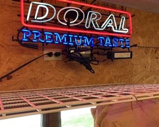 Large Doral Neon sign