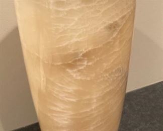 John Hardy Alabaster Sterling 20” Vase