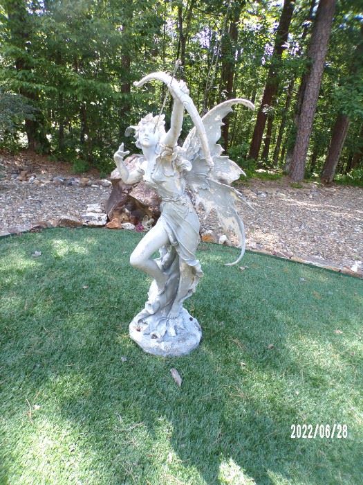 lawn decor, an angel