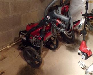 another shot of power washer