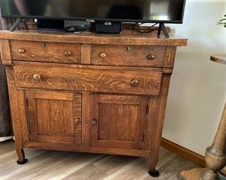 antique sideboard