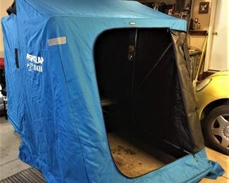 fish trap shanty interior