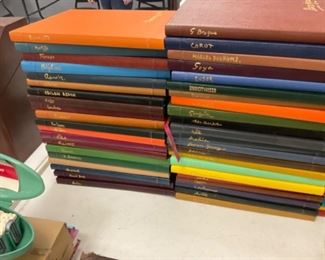 Easton Press: Art & Great Artists 61 Volume Deluxe Large Leather Book Set