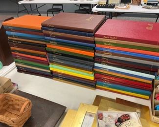 Easton Press: Art & Great Artists 61 Volume Deluxe Large Leather Book Set