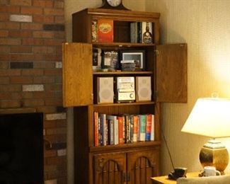 Bookcase-Sony compact stereo