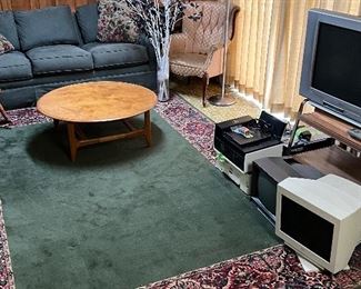 Area rug, cool mcm table and others