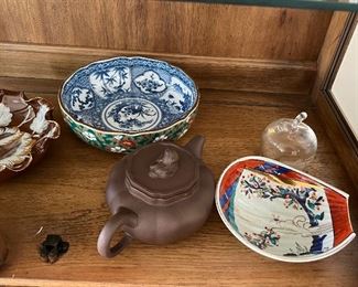 Asian ceramic pieces