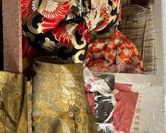 Kimonos and sashes 