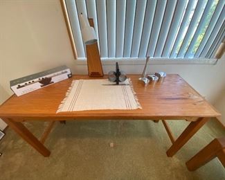 Wood work table 