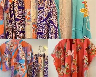 Closer photos of the Kimonos