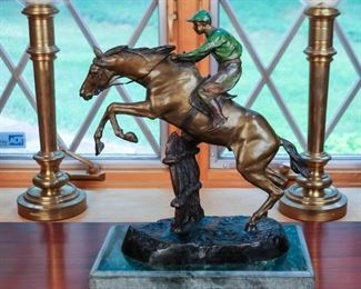 Steeplechase Bronze by "Bofill"