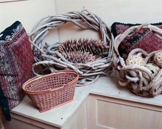 Amazing selection Grape Vine and Splint baskets