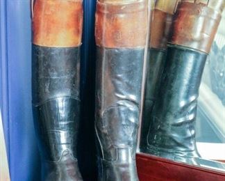 Vintage and New Riding Boots