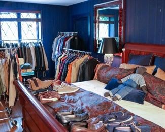 Amazing selection of Men’s Designer Clothes, Large and XL