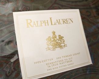 Large Selection of Ralph Lauren Bed Linens