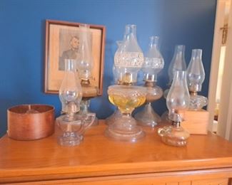 Vintage Oil Lamps
