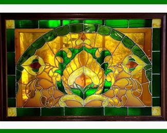Beautiful Large Stained Glass Window