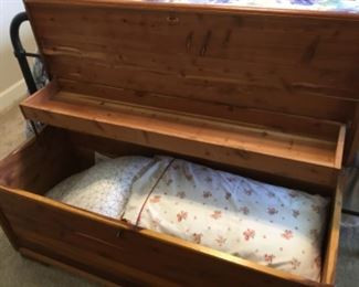 Bedroom 1 - cedar chest