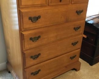 Master bedroom - chest which also has mirror for top 