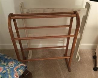 Master bedroom closet - Quilt or blanket stands