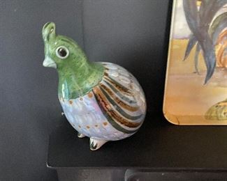 Glass quail