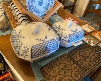 Part of large set of dishes