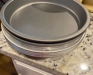 Cake round baking tins