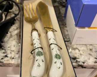 Kitchen - Knife & fork serving pieces