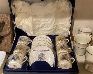 Royal Worcester tea set in box