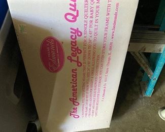 Box for American Legacy quilt frame by Frank Edmonds company - frame has been assembled but never used - new!