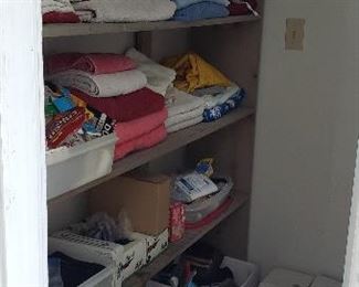Linens & bathroom needs