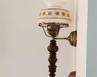 Pair of wall lamps
