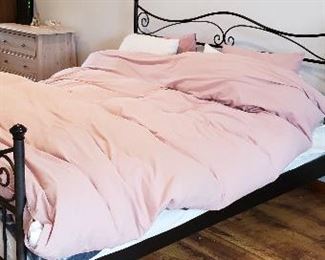 King bed frame & head & foot board only