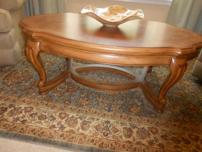 Oak coffee table $55