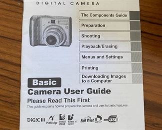 Canon Power Shot A570 Camera,