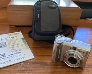 Canon Power Shot A570 Camera,