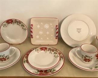 Longaberger Christmas Dishes,