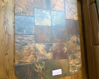 Stone Top Coffee Table,