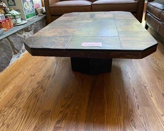 Stone Top Coffee Table,