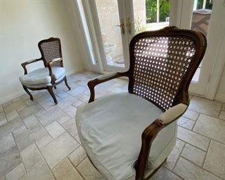 Wicker Backed Chairs