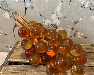 MCM Lucite Grapes $22.00