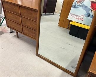 9 drawer with Mirror MCM Dresser $399.99