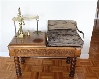 FANTASTIC ANTIQUE JOCKEY SCALE