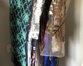 100’s of lace fabric samples. Beautiful selection