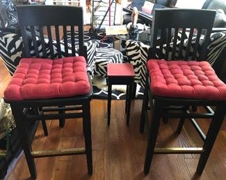 Pair of matching bar stools