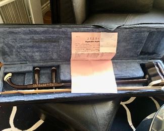 Chinese violin in case