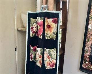 Hanging storage for garden tools