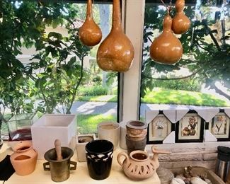 Gourds, pots and pictures