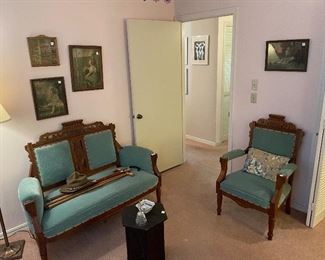 Eastlake Victorian Parlor set